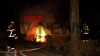 vier PKWs gehen in Flammen auf (on Tape) - zunächst brennen drei PKW auf Parkdeck aus, wenige Stunden brennt ein Mercedes einen Kilometer weiter - Hoher Sachschaden durch Brände - Brandstiftung nicht ausgeschlossen - Täter konnte nicht gefasst werden: 