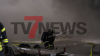 massive Rauchwolke über Herten - Lagerhalle in Vollbrand - Bevölkerungswarnung per NINA - Großeinsatz für Feuerwehren - ein Feuerwehrmann kommt ins Krankenhaus - Feuerwehrdrohne im Einsatz: 