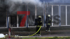 massive Rauchwolke über Herten - Lagerhalle in Vollbrand - Bevölkerungswarnung per NINA - Großeinsatz für Feuerwehren - ein Feuerwehrmann kommt ins Krankenhaus - Feuerwehrdrohne im Einsatz: 