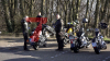 Auftakt zur Motorradsaison - Sonnenschein über dem Münsterland - Biker genießen das Wetter - Münsterland ist beliebt bei Bikern - Gemeinschaftsgefühl lebt wieder auf: 