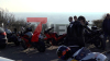 Auftakt zur Motorradsaison - Sonnenschein über dem Münsterland - Biker genießen das Wetter - Münsterland ist beliebt bei Bikern - Gemeinschaftsgefühl lebt wieder auf: 