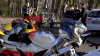 Auftakt zur Motorradsaison - Sonnenschein über dem Münsterland - Biker genießen das Wetter - Münsterland ist beliebt bei Bikern - Gemeinschaftsgefühl lebt wieder auf: 
