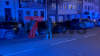 Bewaffneter bedroht Menschen - Großer Polizei- und Feuerwehr-Einsatz im Luisenhospital - Polizei ist mit einem großen Aufgebot vor Ort, das Gelände ist von schwer bewaffneten Polizisten umstellt - Bevölkerung wird gebeten,den Bereich um das Luisenhospital großräumig zu umfahren: Verletzte 64-jähriger wird auf einer Liege zum RTW gebracht! 