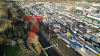 GDL streikt erneut - massive Verkehrsbeeinträchtigungen erwartet - Reisende müssen heute fahren, um noch pünktlich anzukommen - Meinungen zum Streik sind gespalten - Verständnis schwindet - die letzten Güterzüge durchqueren den Hauptbahnhof - viel Trubel am Hauptbahnhof: 