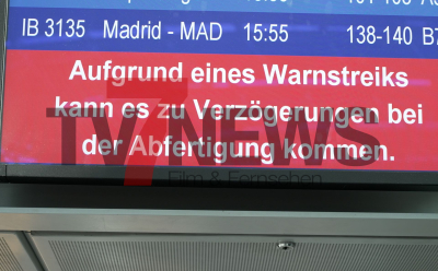 Unverständnis bei den Reisenden - unangekündigter Streik - weiterer Flughafen lahmgelegt - Passagiere sind genervt - Flüge wurden verpasst: 