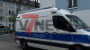 Tatmotiv unklar - Täter flüchtig - Polizei setzt großangelegte Fahndung um - Opfer wird mit Beinverletzung in ein Krankenhaus gebracht: 
