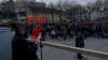 Bürger bilden “Lichterkette“ - Demonstranten wandern durch Passau - friedliche Demonstration: 