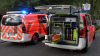 Couragierte Ersthelfer sofort zur Stelle - Verursacher lebensgefährlich verletzt - Unfallgegnerin schwer verletzt - Feuerwehr muss Frau mit technischem Gerät befreien - Ursache des Zusammenstoßes noch unklar - Augenzeugin geht von medizinischem Notfall bei Unfallverursacher aus: Wir haben nicht nur mit der Feuerwehr, sondern auch mit einer Ersthelferin gesprochen