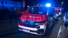 Rauch schlägt aus Fenstern im ersten Obergeschoss - eine Person wurde bei dem Brand verletzt - Feuerwehr konnte weitere Ausbreitung verhindern : 