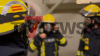 - mit Einsatzkleidung im Fitnessstudio trainieren - Training unter extrem Bedingungen - 20-30 Kilo wiegt die zusätzliche Ausrüstung - Mit schwerem Atemschutz die Treppen rauf und runter.: "...wir hatten zu Beginn Bedenken, ob man mit dem Luftvorrat auskommt" ... "Die Feuerwehr ist ein Team, wie auch eine Familie und so gehen wir an das Event ran..." "...Teamarbeit ist das A & O"...