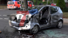 Couragierte Ersthelfer sofort zur Stelle - Verursacher lebensgefährlich verletzt - Unfallgegnerin schwer verletzt - Feuerwehr muss Frau mit technischem Gerät befreien - Ursache des Zusammenstoßes noch unklar - Augenzeugin geht von medizinischem Notfall bei Unfallverursacher aus: Wir haben nicht nur mit der Feuerwehr, sondern auch mit einer Ersthelferin gesprochen