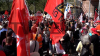 Gewerkschaft fordert bessere Bedingungen für Arbeitnehmer - knapp 6000 Demonstrationsteilnehmer - Gewerkschaften sind solidarisch, offen und bunt - Demonstration bleibt friedlich - Erster Bürgermeister der Stadt Hamburg im O-Ton: 