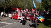 Gewerkschaft fordert bessere Bedingungen für Arbeitnehmer - knapp 6000 Demonstrationsteilnehmer - Gewerkschaften sind solidarisch, offen und bunt - Demonstration bleibt friedlich - Erster Bürgermeister der Stadt Hamburg im O-Ton: 