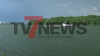 Dunkle Wolken über Wesseling - Regen prasselt auf den Rhein - Wetterexperten warnen vor starkem Unwetter - Feuerwehr und THW im Einsatz - erneute Überschwemmungen im Ahrtal: 