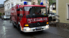 Dunkle Wolken über Wesseling - Regen prasselt auf den Rhein - Wetterexperten warnen vor starkem Unwetter - Feuerwehr und THW im Einsatz - erneute Überschwemmungen im Ahrtal: 