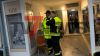 Dunkle Wolken über Wesseling - Regen prasselt auf den Rhein - Wetterexperten warnen vor starkem Unwetter - Feuerwehr und THW im Einsatz - erneute Überschwemmungen im Ahrtal: 