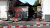 Flammen und Rauchwolke (on Tape) - Feuerwehr ist schnell vor Ort - immenser Sachschaden - Brandausbreitung auf Zapfsäulen konnte verhindert werden - Brandobjekt durch Polizei beschlagnahmt: 