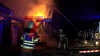 Großaufgebot an Feuerwehrkräften - Bewohner konnten PKW´s retten - Nachbarn waren noch wach, entdeckten Feuer und verhinderten Schlimmeres - Wohnhaus nicht mehr bewohnbar : Wir haben die Nachbarn und Schutzengel im O-Ton!