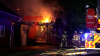 Großaufgebot an Feuerwehrkräften - Bewohner konnten PKW´s retten - Nachbarn waren noch wach, entdeckten Feuer und verhinderten Schlimmeres - Wohnhaus nicht mehr bewohnbar : Wir haben die Nachbarn und Schutzengel im O-Ton!