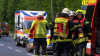 Rauchwolke kilometerweit sichtbar - Explosion wohl im Trocknungswerk - eine Person mit schweren Brandverletzungen - Rettungshubschrauber im Einsatz - Anwohner werden gebeten, den Bereich weiträumig zu meiden und Anweisungen der Einsatzkräfte zu folgen: Wir sind vor Ort!