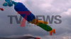 Jungfernflug für Marge Simpson - Kreativität sind keine Grenzen gesetzt - Drachenpiloten aus Deutschland und den Niederlanden - perfektes Wetter für Drachenflug - ideales Ausflugsziel für jung, alt und Familien: 
