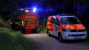 Polizeihubschrauber unterstützt bei der Suche aus der Luft - Feuerwehrtaucher aus Rheine im Einsatz - Person bleibt vermisst - Notfallseelsorge betreut Angehörige vor Ort - Drohne unterstützt die Suche - Bürgermeister mit Appell an Bürger - Gefahren des Sees werden oft unterschätzt: 