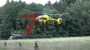 Polizeihubschrauber unterstützt bei der Suche aus der Luft - Feuerwehrtaucher aus Rheine im Einsatz - Person bleibt vermisst - Notfallseelsorge betreut Angehörige vor Ort - Drohne unterstützt die Suche - Bürgermeister mit Appell an Bürger - Gefahren des Sees werden oft unterschätzt: 