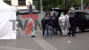 Landeskriminalamt und Spurensicherung vor Ort - Ermittlungen laufen auf Hochtouren - Tatort großflächig abgesperrt - mindestens zwei Personen verletzt, darunter ein Polizist: 