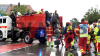 weiterhin extrem ergiebiger Dauerregen - Niederschlagsmengen von 30-60 l/qm werden erwartet - Feuerwehr ebenfalls vom Hochwasser betroffen - Große Gefahr für Leib und Leben durch massive Überflutungen - Katastrophenfall ausgerufen - vermisste 43-jährige tot geborgen: Exklusive Mitfahrt auf Radlader bei Evakuierung und Rettung!