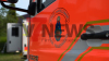 Großaufgebot an Rettungskräften - Feuerwehr deckt Dach mit Drehleiter ab - Feuerwehrdrohne kontrolliert Dach - Verletzt wurde glücklicherweise niemand - Energieversorger muss Gasleitung freilegen - Nachbar versorgt Anwohner und Rettungskräfte mit Kaffee: 