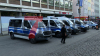 Polizei rüstet auf - Englandfans belagern Kölner Innenstadt - Polizei in vollständiger Schutzausrüstung: 