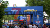 Polizei rüstet auf - Englandfans belagern Kölner Innenstadt - Polizei in vollständiger Schutzausrüstung: 
