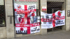 Polizei rüstet auf - Englandfans belagern Kölner Innenstadt - Polizei in vollständiger Schutzausrüstung: 