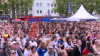 50.000 Fans bei Public Viewing - Deutzer Brücke gesperrt - Deutschland gelangt nicht ins Viertelfinale - niedergeschlagene Stimmung bei Deutschlandfans: 
