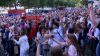 50.000 Fans bei Public Viewing - Deutzer Brücke gesperrt - Deutschland gelangt nicht ins Viertelfinale - niedergeschlagene Stimmung bei Deutschlandfans: 