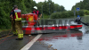 Straßen stehen unter Wasser, Autos bleiben in den Wassermassen stecken - Autofahrer mussten von ihren Fahrzeugen wegschwimmen - exklusive Mitfahrt auf Rettungsboot - Versicherungsmarkler im O-Ton - 3/4 der Unterführungen stehen unter Wasser - Feuerwehr mit Rettungsboot im Einsatz - dutzende Keller überflutet: 