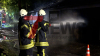 Feuerschein bereits auf der Anfahrt zu sehen - Unter anderem Hackschnitzelheizung mit Hackschnitzelbunker untergebracht - Brand relativ schnell unter Kontrolle, aber trotzdem hoher Sachschaden - Gebäude brennt komplett aus - Feuerwehr lange mit Nachlöscharbeiten beschäftigt: 