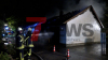 Feuerschein bereits auf der Anfahrt zu sehen - Unter anderem Hackschnitzelheizung mit Hackschnitzelbunker untergebracht - Brand relativ schnell unter Kontrolle, aber trotzdem hoher Sachschaden - Gebäude brennt komplett aus - Feuerwehr lange mit Nachlöscharbeiten beschäftigt: 