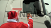 Rührende Szenen - Strahlende Augen bei LKW-Fahrern - Familien werden per Videocall dazugeschaltet - große Freude über weihnachtliche Geschenkaktion - LKW-Fahrer über Weihnachten von Familien getrennt: 