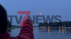 Rauch aus Kanada färbt Vollmond - Naturphänomen über NRW - blutroter Mond sichtbar - ein Signal aus Übersee: 