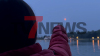 Rauch aus Kanada färbt Vollmond - Naturphänomen über NRW - blutroter Mond sichtbar - ein Signal aus Übersee: 