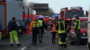 LKW bleibt nach Reifenpanne auf dem Seitenstreifen liegen, weiterer LKW krachte in stehenden LKW und geht in Flammen auf - Fahrer steigt Sekunden vorher aus seinem LKW und danach steht der LKW in Vollbrand: LKW Fahrer werden beide nur leichtverletzt. Vollsperrung voraussichtlich bis zum Nachmittag!