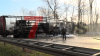 LKW bleibt nach Reifenpanne auf dem Seitenstreifen liegen, weiterer LKW krachte in stehenden LKW und geht in Flammen auf - Fahrer steigt Sekunden vorher aus seinem LKW und danach steht der LKW in Vollbrand: LKW Fahrer werden beide nur leichtverletzt. Vollsperrung voraussichtlich bis zum Nachmittag!