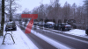 Neuschnee bremst Verkehr in Osnabrück aus - drei bis vier Zentimeter Neuschnee - Winterdienst nur eingeschränkt im Einsatz - Verkehr fließt zähflüssig: 
