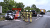 Crash auf der A1 - Rettungshubschrauber landet auf Autobahn - mehrere Personen werden verletzt - Autobahn anderthalb Stunden voll gesperrt - Pkw stark deformiert: 