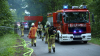 Wind facht Glutnester immer wieder an - „Glutnester flammen immer wieder auf“ - THW unterstützt bei Waldbrand - Trockenheit und Böen machen Löscharbeiten schwierig - Feuerwehren teilweise auch aus Münster vor Ort: 