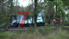 Wind facht Glutnester immer wieder an - „Glutnester flammen immer wieder auf“ - THW unterstützt bei Waldbrand - Trockenheit und Böen machen Löscharbeiten schwierig - Feuerwehren teilweise auch aus Münster vor Ort: 