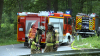 Wind facht Glutnester immer wieder an - „Glutnester flammen immer wieder auf“ - THW unterstützt bei Waldbrand - Trockenheit und Böen machen Löscharbeiten schwierig - Feuerwehren teilweise auch aus Münster vor Ort: 