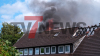 Schwarze Rauchsäule über Rheine - Großeinsatz für Feuerwehr - gewaltiges Feuer hält Feuerwehr in Atem - drei Drehleitern im Einsatz - über 120 Einsatzkräfte vor Ort: Das Feuer entfachte sich in der Nacht erneut