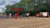 Flächenbrand breitet sich rasant aus – 1,5 Hektar Getreidefeld in Flammen - Feuer greift auf Baumfläche über - Wind entfacht schnell Großbrand, so Feuerwehr - NINA-Warnung wegen Rauch - Sichtbehinderungen durch Rauch - Luftbildaufnahmen zeigen Ausmaß des Brandes: 